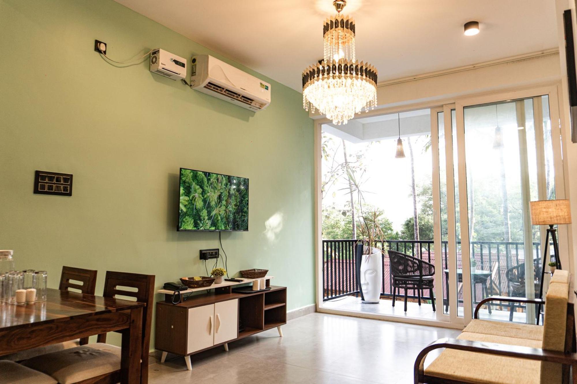 Tranquill Riverside Luxury Cottages With Bathtub, Candolim Bagian luar foto