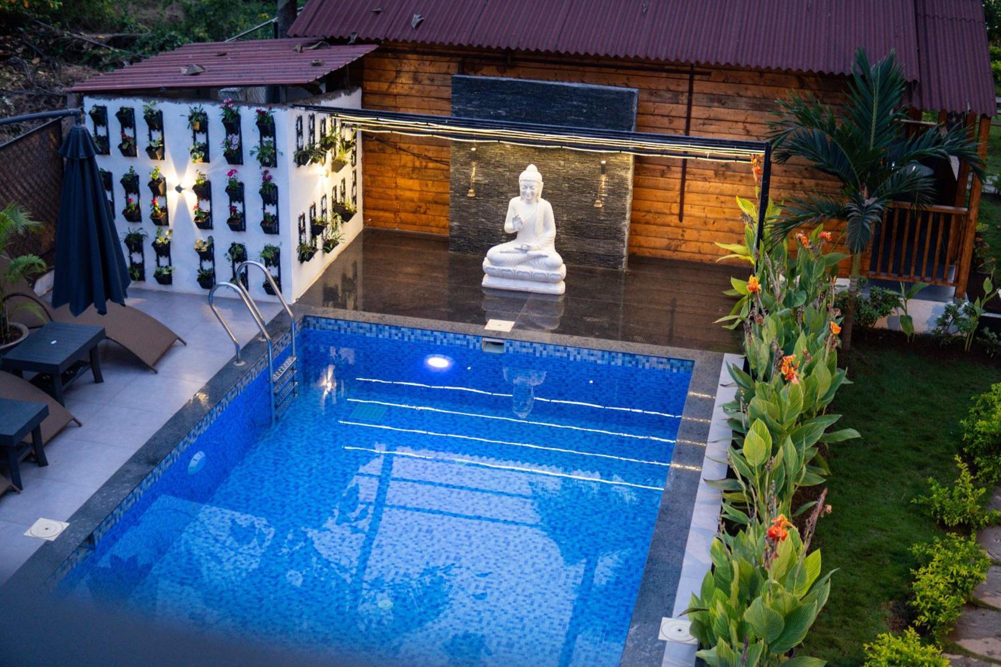 Tranquill Riverside Luxury Cottages With Bathtub, Candolim Bagian luar foto